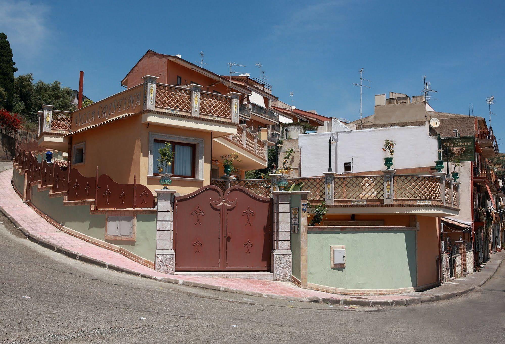 Villa Cristina Giardini-Naxos Kültér fotó